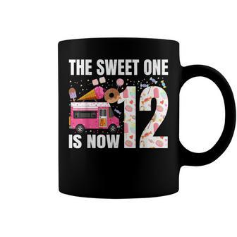 The Sweet One Is Now 12 Years Old 12Th Birthday Ice Cream Coffee Mug - Seseable