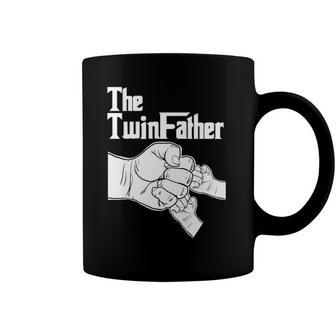 The Twinfather Father Of Twins Fist Bump Coffee Mug | Mazezy