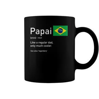 This Definition Of Papai Brazilian Father Brazil Flag Classic Coffee Mug | Mazezy