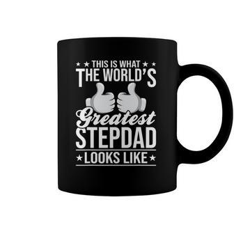 This Is What The Worlds Greatest Stepdad Stepdad Coffee Mug | Mazezy