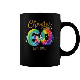 Tie Dye Chapter 60 Est 1962 60Th Birthday Coffee Mug - Seseable