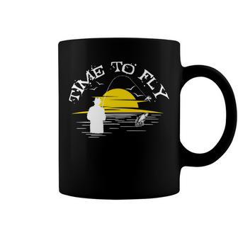 Time To Fly Fish 49 Trending Shirt Coffee Mug | Favorety AU