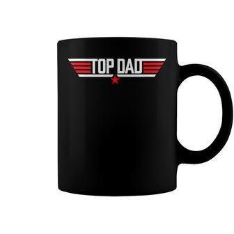 Top Dad Funny 80S Father Air Humor Movie Gun Fathers Day Coffee Mug | Mazezy