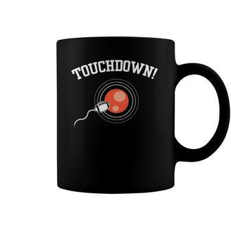 Touchdown Funny Football Expectant Father Coffee Mug | Mazezy