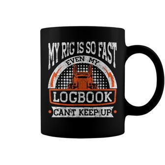 Truck Driver - Funny Big Trucking Trucker Coffee Mug - Seseable