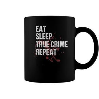 True Crime Watching True Crime Shows Gift Coffee Mug | Mazezy