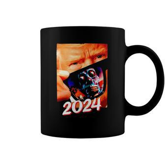 Trump 2024 They Live Donald Trump Supporter Coffee Mug | Mazezy UK