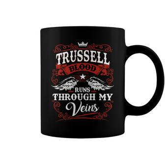 Trussell Name Shirt Trussell Family Name Coffee Mug - Monsterry UK