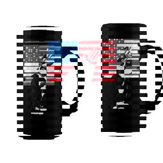 Tuxedo Cat 4Th Of July Hat Patriotic Gift Kids Coffee Mug - Seseable