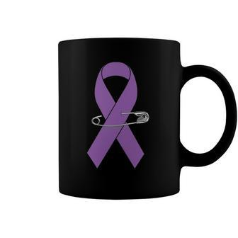 Ulcerative Colitis Awareness Walk Supporter Ribbon Coffee Mug | Mazezy