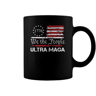 Ultra Maga – We The People Proud Republican Usa Flag Coffee Mug | Mazezy