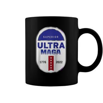 Ultra Maga 4Th Of July Raglan Baseball Tee Coffee Mug | Mazezy
