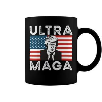Ultra Maga Funny Trump Biden Usa Coffee Mug - Monsterry