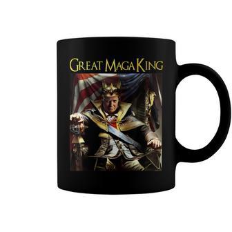 Ultra Maga Great Maga King Shirt Great Maga King Trump 2024 Coffee Mug | Favorety AU