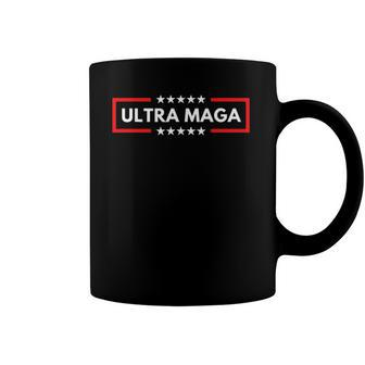 Ultra Maga Pro Trump 2024 Trump Maga King Anti Biden Coffee Mug | Mazezy