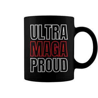 Ultra Maga Proud Patriotic Tshirt V2 Coffee Mug | Favorety AU