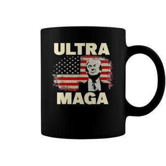 Ultra Maga Proud Ultra-Maga Usa Flag Coffee Mug | Mazezy