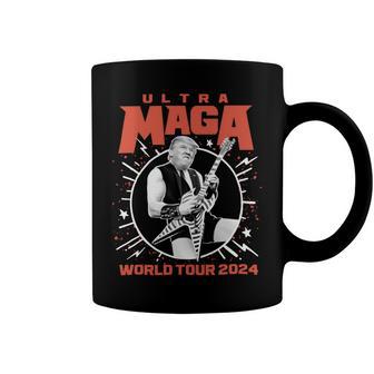 Ultra Maga Trump 2024 Tshirt Heavy Metal World Tour Coffee Mug | Favorety UK