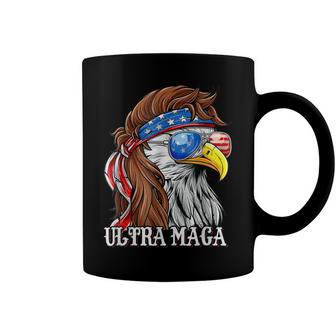 Ultra Maga Trump Sunglasses Eagle Head Usa Flag Bandana Coffee Mug | Favorety UK