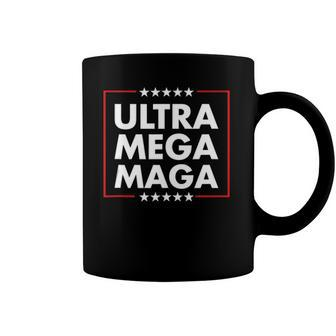 Ultra Mega Maga Trump Liberal Supporter Republican Family Coffee Mug | Mazezy