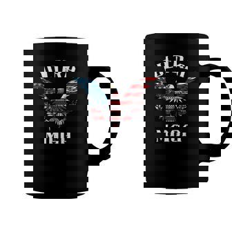 Ultra Mega No Baby Formula Biden Usa Flag Eagle On Back Coffee Mug | Mazezy