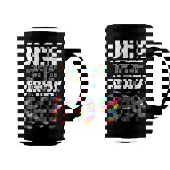 Uncle Master Builder Boy Building Blocks Birthday Bricks Coffee Mug | Seseable UK