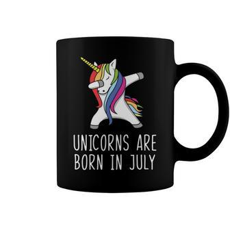 Unicorns Are Born In July Coffee Mug - Seseable