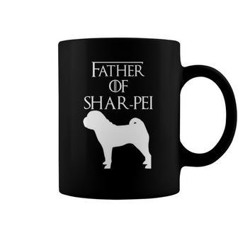 Unique White Father Of Chinese Shar Pei Dog Lover E010613 Ver2 Coffee Mug | Mazezy