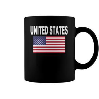 United States Flag Cool Usa American Flags Top Tee Coffee Mug | Mazezy CA
