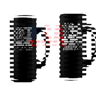 Usa Established 1776 American Graphic Tees Usa Coffee Mug | Mazezy