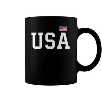 Usa Women Men Kids Patriotic American Flag 4Th Of July Coffee Mug | Mazezy