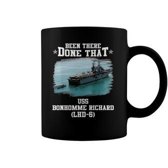 Uss Bonhomme Richard Lhd-6 Veterans Day Fathers Day Coffee Mug | Mazezy