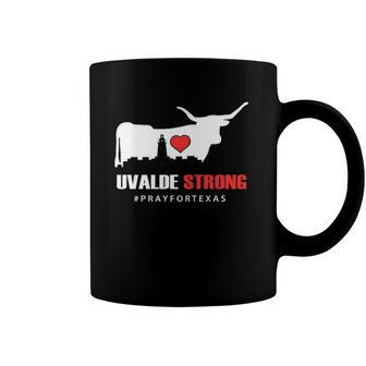 Uvalde Strong Pray For Texas Anti Gun Pray For Texas Coffee Mug | Mazezy