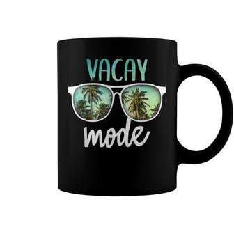 Vacay Mode Cute Vacation Summer Cruise Getaway Coffee Mug | Favorety