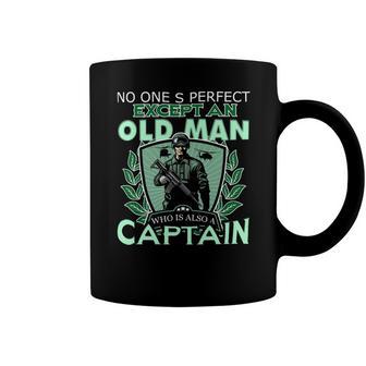 Veteran Veteran Tan Old Man Who Is Also A Captain T 112 Navy Soldier Army Military Coffee Mug - Monsterry AU