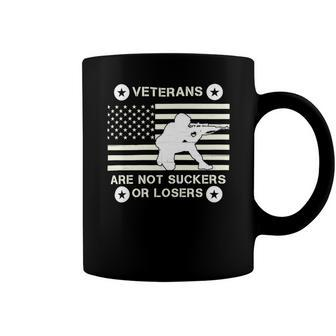 Veteran Veterans Are Not Suckers Or Losers 214 Navy Soldier Army Military Coffee Mug - Monsterry UK