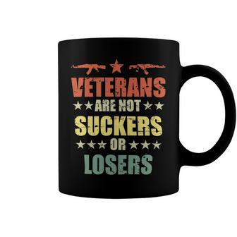 Veteran Veterans Day Are Not Suckers Or Losers 136 Navy Soldier Army Military Coffee Mug - Monsterry UK
