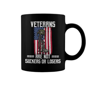 Veteran Veterans Day Us Veterans Respect Veterans Are Not Suckers Or Losers 189 Navy Soldier Army Military Coffee Mug - Monsterry CA