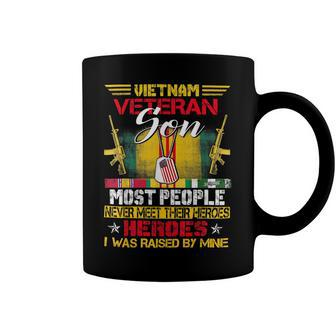 Veteran Veterans Day Vietnam Veteran Son I Was Raisedby Myhero 69 Navy Soldier Army Military Coffee Mug - Monsterry UK