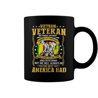 Veteran Veterans Day Vietnam Veteran We Fought Without Americas Support 95 Navy Soldier Army Military Coffee Mug - Monsterry