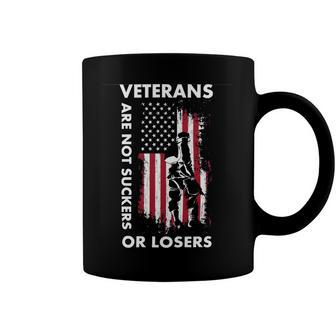 Veteran Veterans Day Vintage Veterans Are Not Suckers Or Losersidea Navy Soldier Army Military Coffee Mug - Monsterry AU