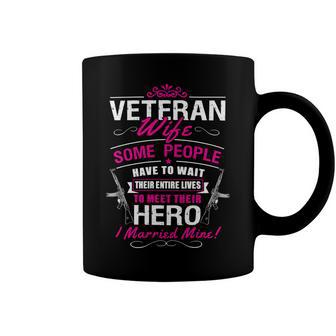 Veteran Veterans Day Wife 128 Navy Soldier Army Military Coffee Mug - Monsterry UK