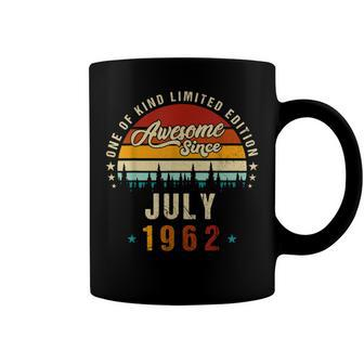Vintage 60Th Birthday Awesome Since July 1962 Epic Legend Coffee Mug - Seseable