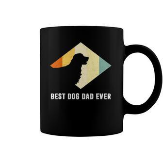 Vintage Best Golden Retriever Dog Dad Ever Fathers Day Coffee Mug | Mazezy