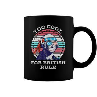 Vintage George Washington Too Cool For British Rule Coffee Mug | Mazezy