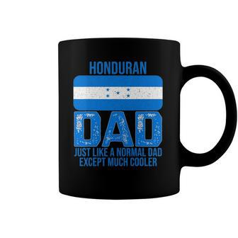 Vintage Honduran Dad Honduras Flag Design For Fathers Day Coffee Mug | Mazezy