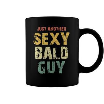 Vintage Just Another Sexy Bald Guy Coffee Mug | Mazezy