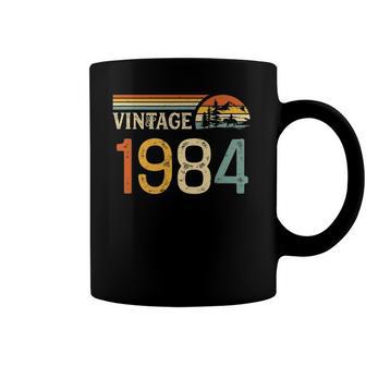 Vintage Made In 1984 38Th Birthday Gift Retro Classic 1984 Gift Coffee Mug | Mazezy AU