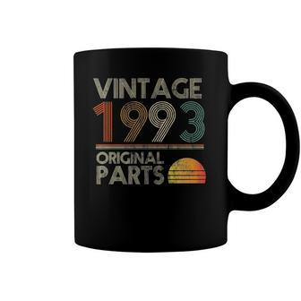 Vintage Original Parts Birthday 1993 29Th Retro Style Coffee Mug | Mazezy