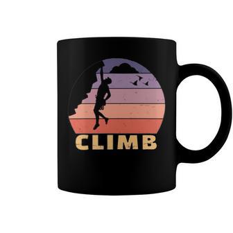 Vintage Retro Rock Climber 174 Shirt Coffee Mug | Favorety UK